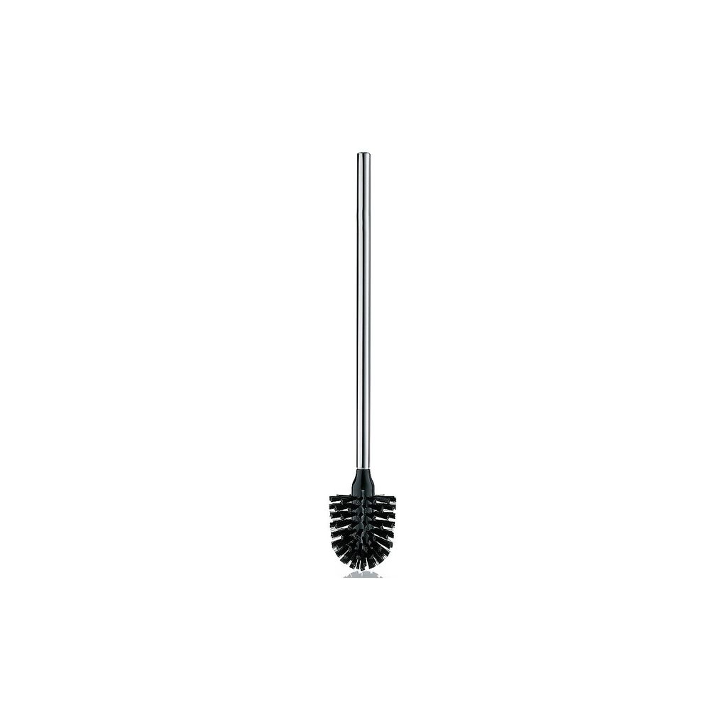 KELA Toilettenbürste La Brosse Edelstahl langer Griff schwarz glänzend KL-20139