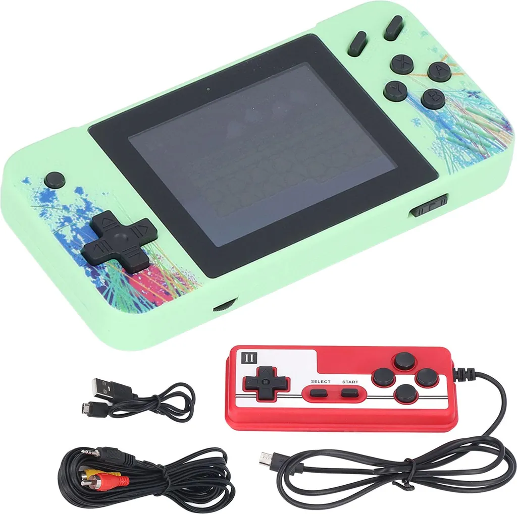 Console de jeux de 3.5 pouces dotée d'une autonomie de 1200mAh gris