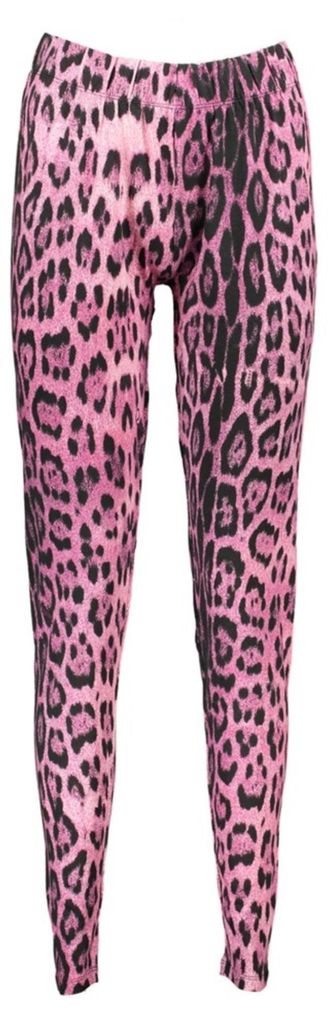 Cavalli Class Damen Leggings Rosa RXT23FHVH68_RS02500 : Größe - M Größe: M