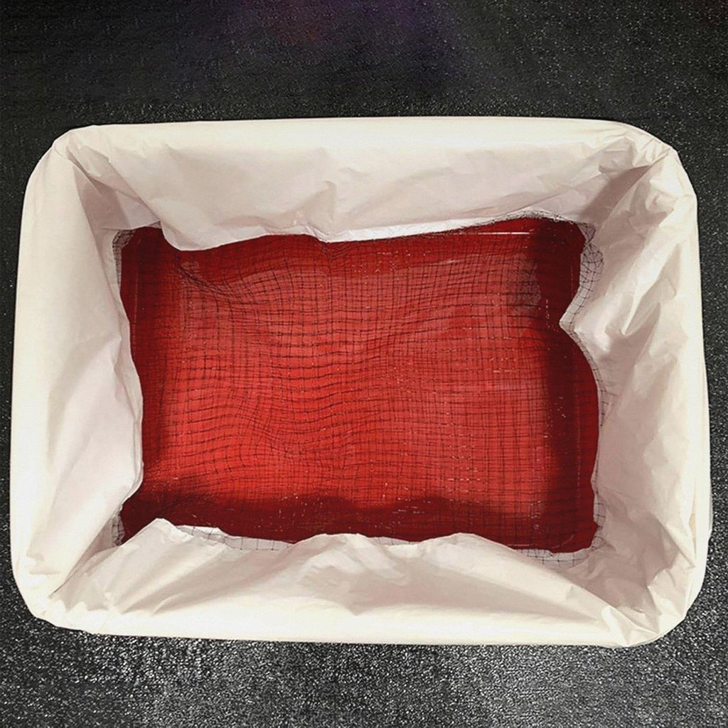 Katzentoilettenbeutel mit Kordelzug, 47 x 36 x 17 cm, auslaufsicher, für Haustier-Training, Abfallmanagement für Kätzchen, für Reisen und Zuhause