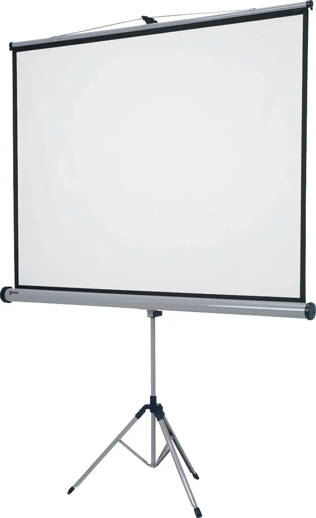 Écran Nobo Standard 150 x 114 cm avec Toile Mate et Trépied Réglable