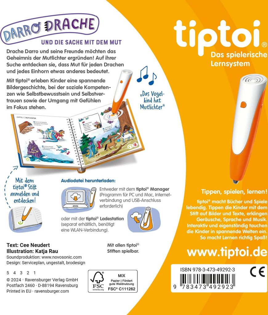 tiptoi® Darro Drache und die Sache mit dem Mut Produktbild 8