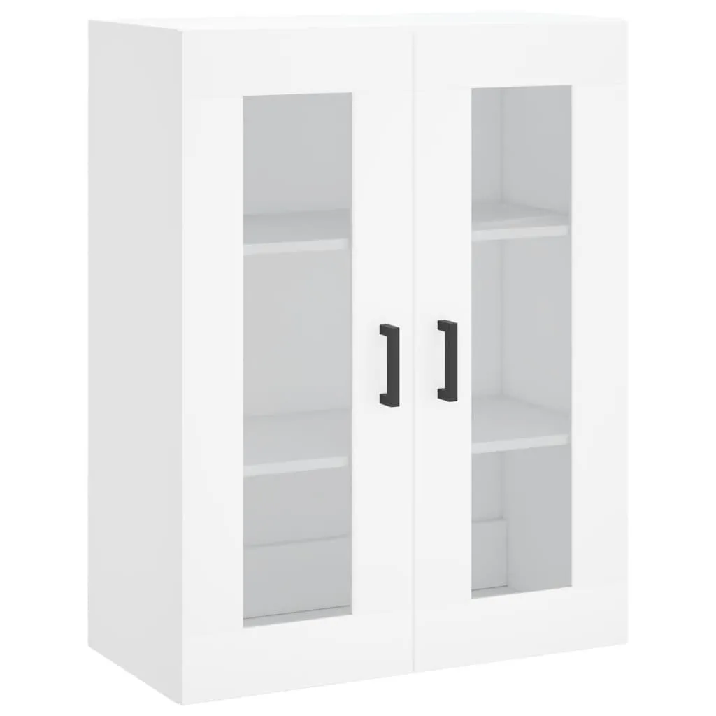 SYFAX™ Mobile Pensile Bianco Moderno 69,5x34x90 cm - Design d'Interni