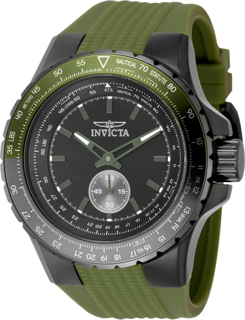 Invicta 49323 Aviator Orologio Uomo Quarzo - Impermeabile 100m 50mm