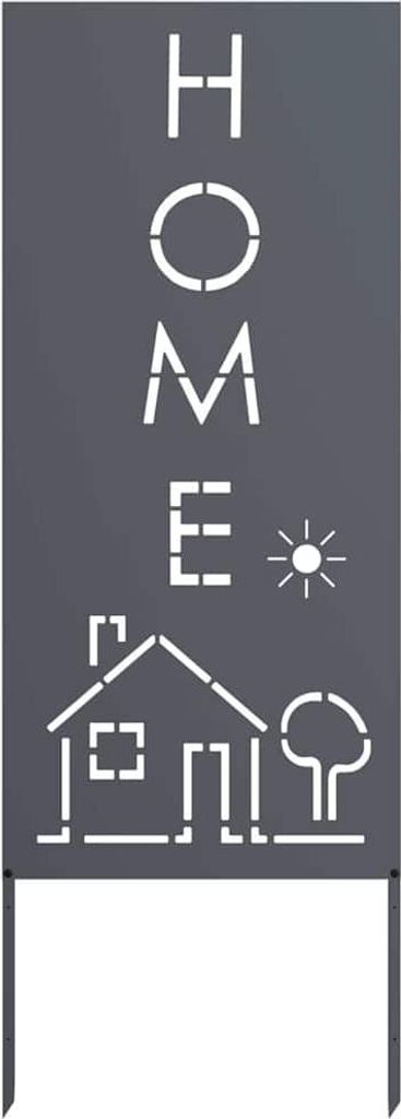 vidaXL Garten Sichtschutz-Leinwand Anthrazit 50 x 140 cm