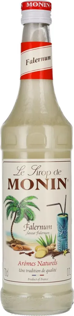 Monin Falernum Sciroppo 70cl: Prepara il Tuo Tiki Party a Casa - 1