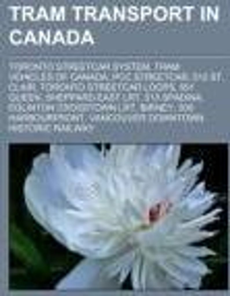 Tram transport in Canada
