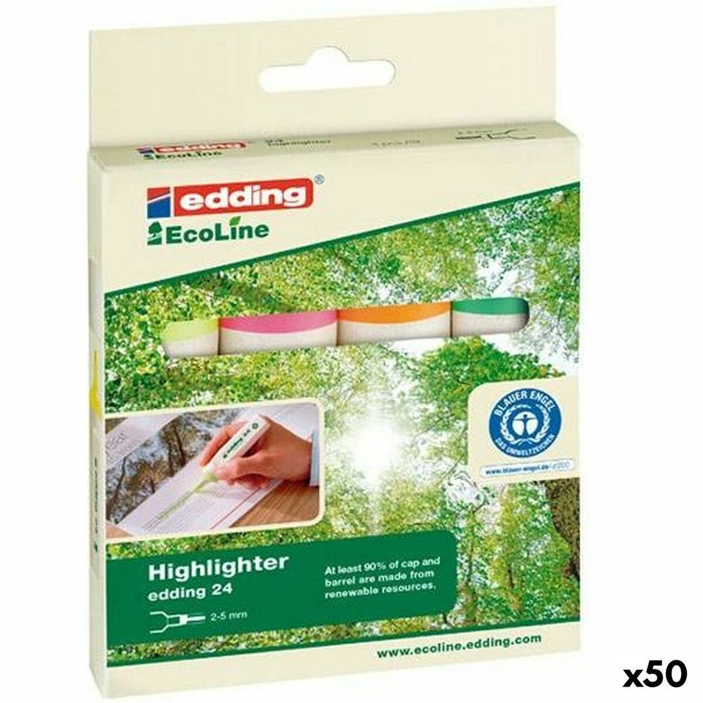 Marker-Set Edding Ecoline Bunt 50 Stück
