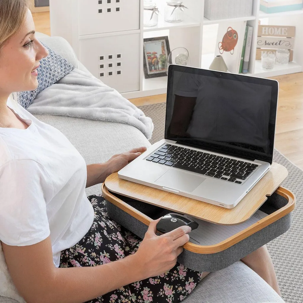 Plateau de Travail avec Compartiment Intégré Larage InnovaGoods Design