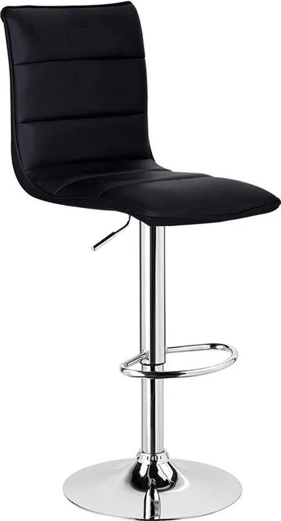 Tabouret de bar noir ergonomique réglable : fini le mal de dos