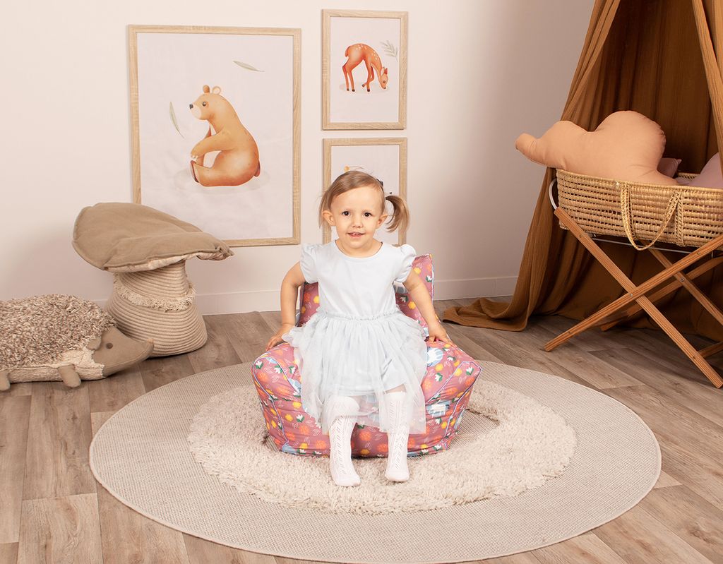 Kindersitzsack - "Einhorn pink" Produktbild 7