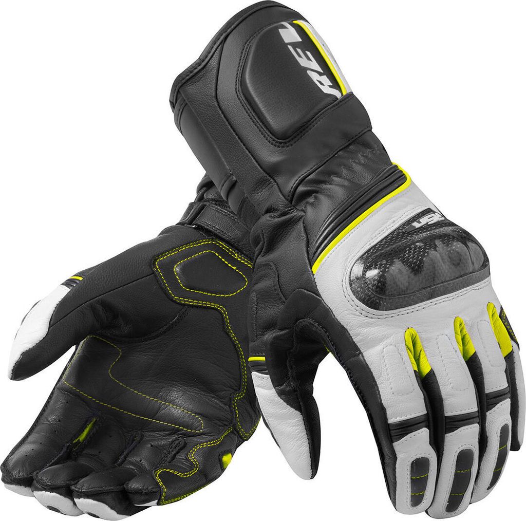 Revit RSR 3 Motorradhandschuhe, schwarz/gelb, XS