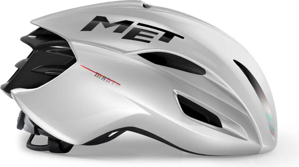 Casque MET Manta MIPS blanc brillant avec protection multidirection