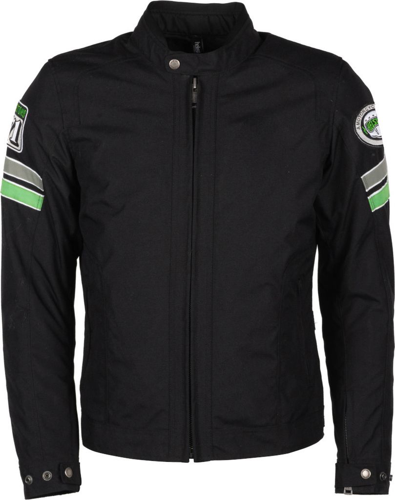 Helstons Elron Motorrad Textiljacke, schwarz/grau, S