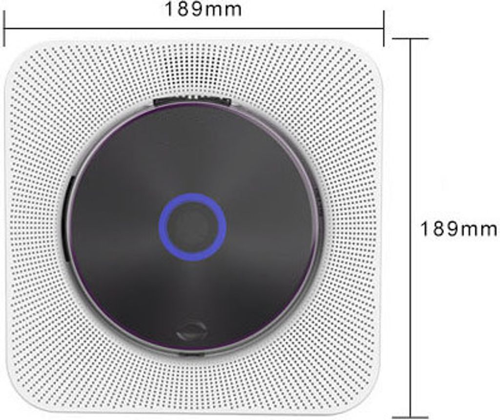 AIORBER Retro-CD-Player mit Bluetooth, wiederaufladbar, Produktbild 6