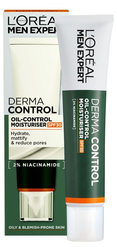 L ́Oréal Paris Men Expert Pflegende Creme Derma Control Oil-Control Moisturiser SPF 30 40 ml