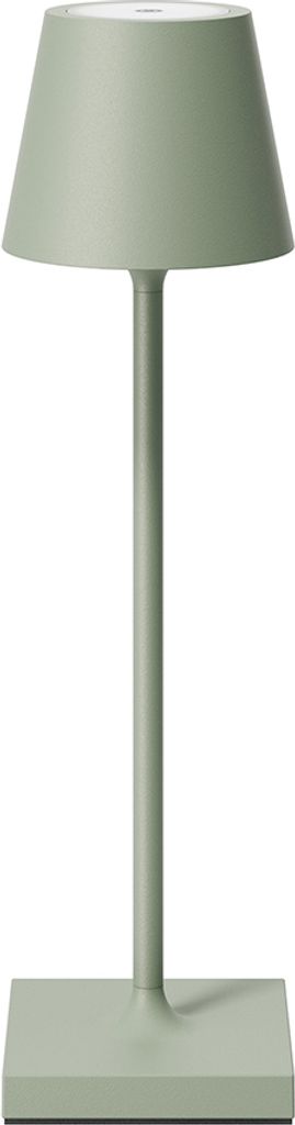 Sigor Akku-Tischleuchte NUINDIE USB-C Pocket 210 mm Salbeigrün