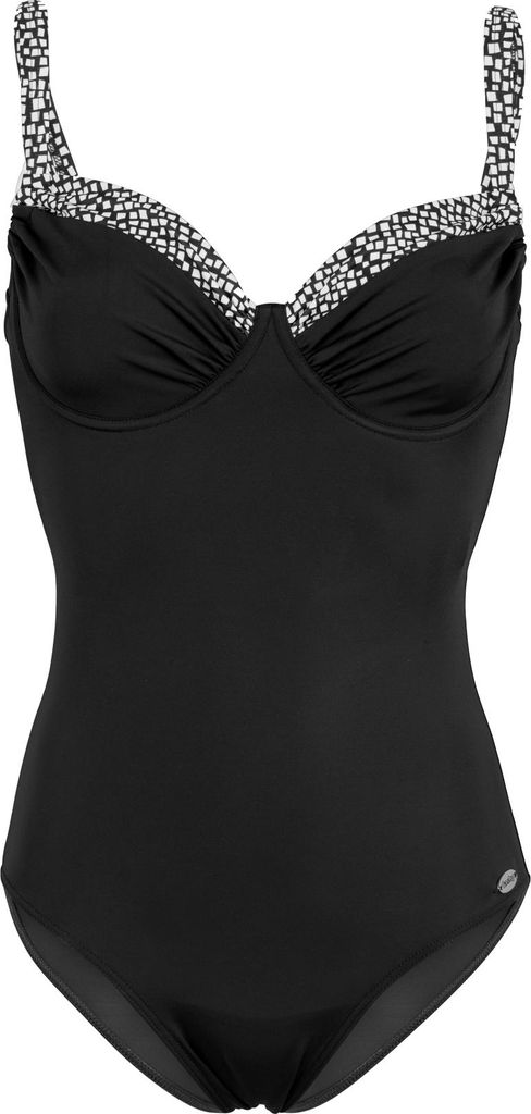 FASHY Damen Badeanzug schwarz 44C