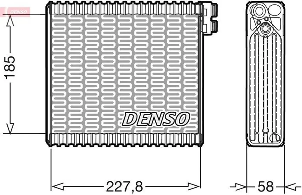 Évaporateur climatisation Fiat Stilo (OE 46723502) - Échangeur thermique