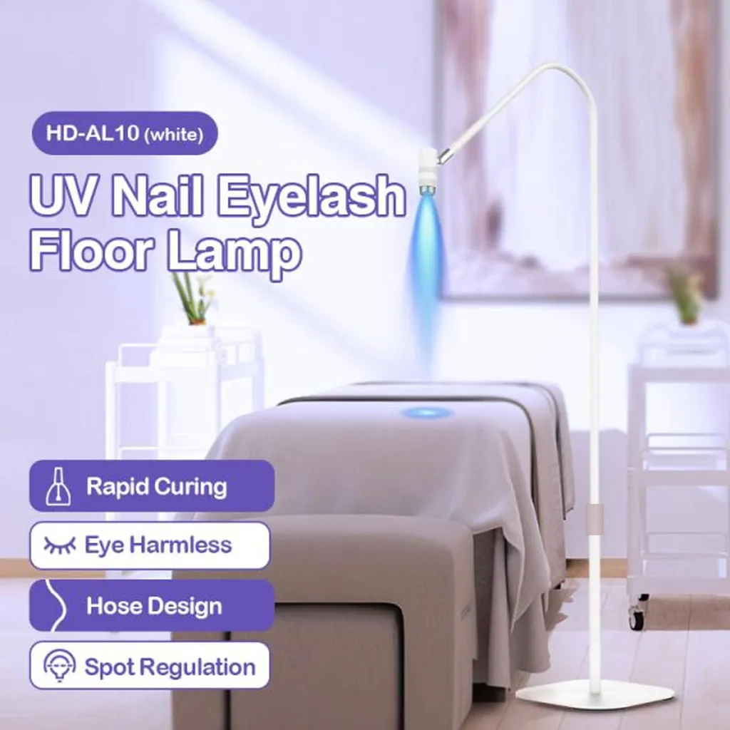 Lampe de polymérisation UV réglable 6W avec focus zoom pour salon - 2