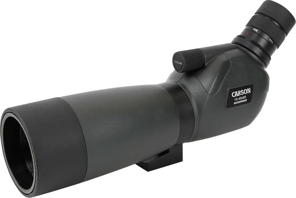 Carson Everglade 15-45x60 Longue-vue Étanche avec Optique Multicouche
