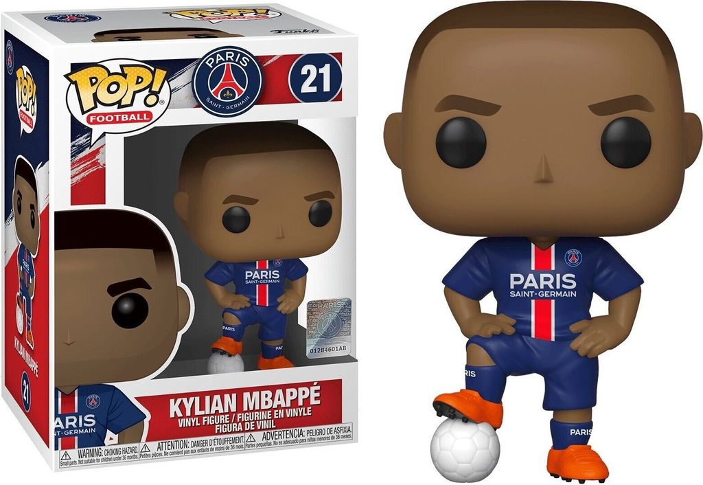 Funko POP! Fotbal: PSG – Kylian Mbappe #21 Obrázek produktu 