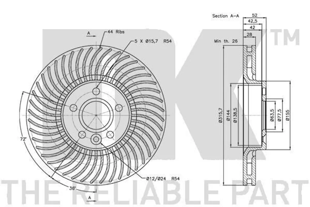Stop Vibrations : Disques de Frein Neufs pour Ford S-Max Galaxy WA6