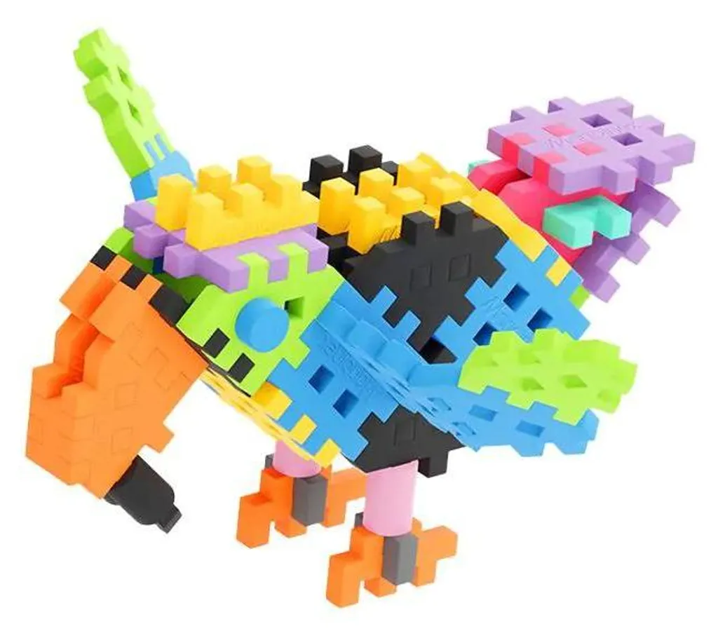 Jeu de construction Mini Waffle Nature Toucan 50 pièces pour enfant 3 ans