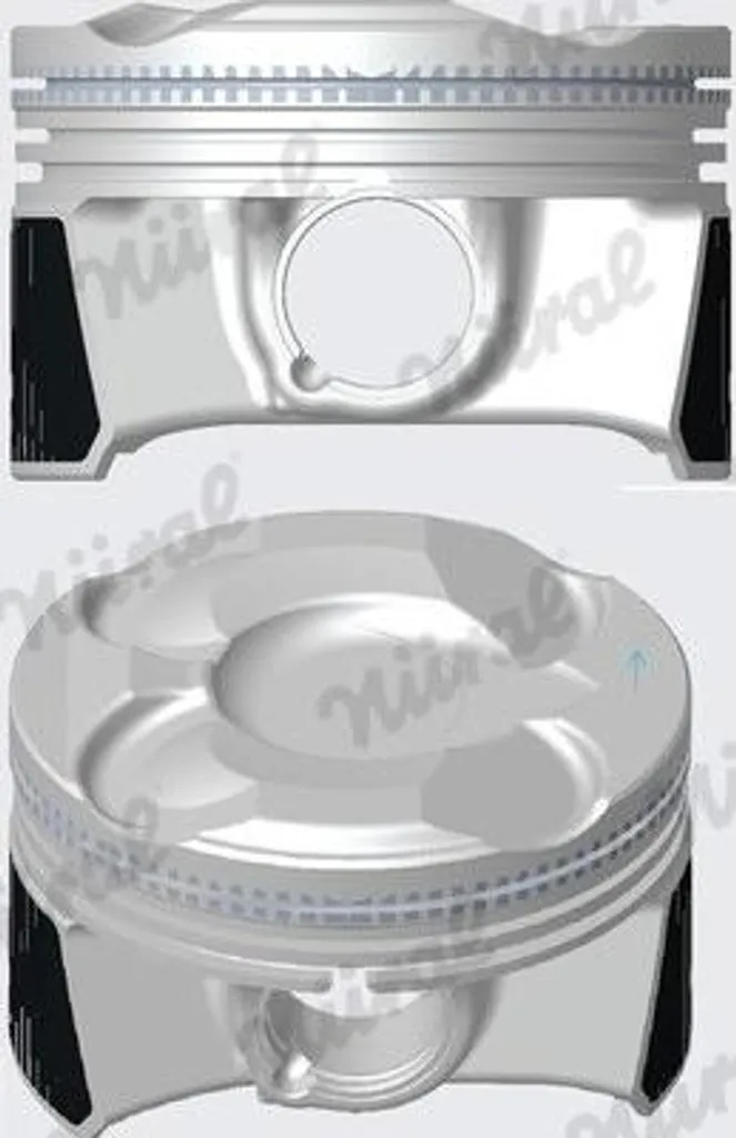 Piston NÜRAL 87-444800-50 pour BMW F20 F30 et Peugeot 207 CC