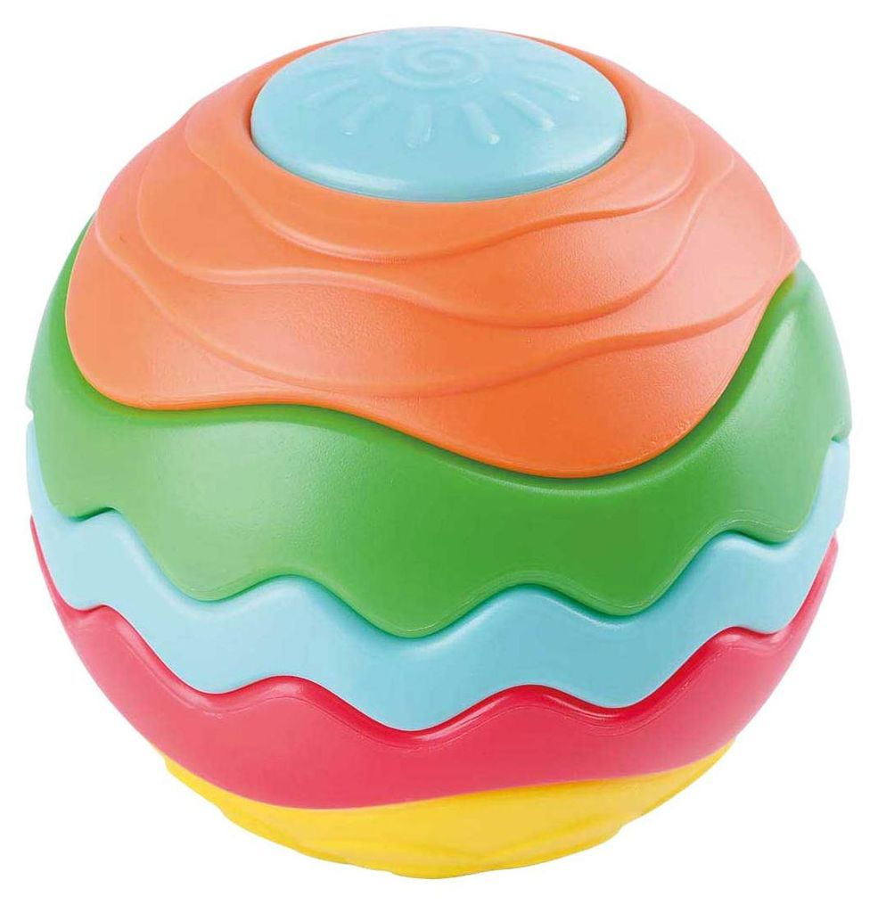 Playgo Regenbogen-Puzzleball – 6-teilig