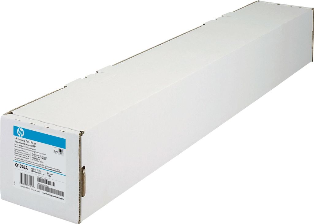 HP Q1398A, 5.08 kg, 20 - 70, 15 - 30 °C, 5 - 40 °C, 10 - 80, 1067 mm x 45.7 m