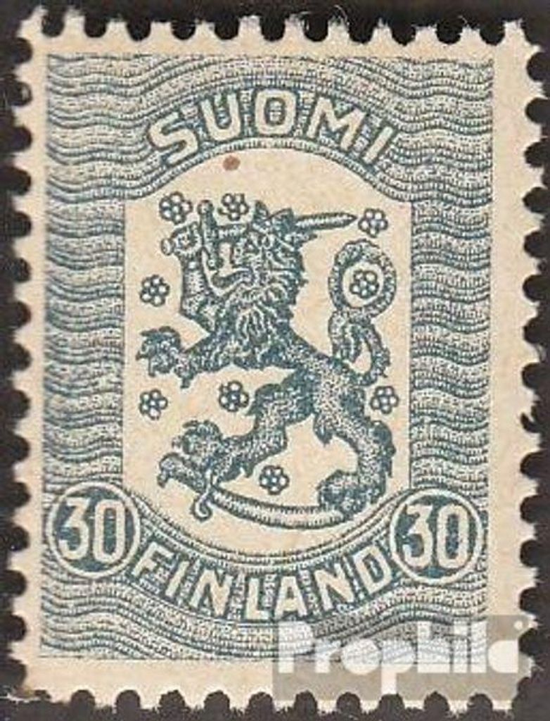 Briefmarken Finnland 1918 Mi 97 postfrisch Freimarken Waasa Produktbild 