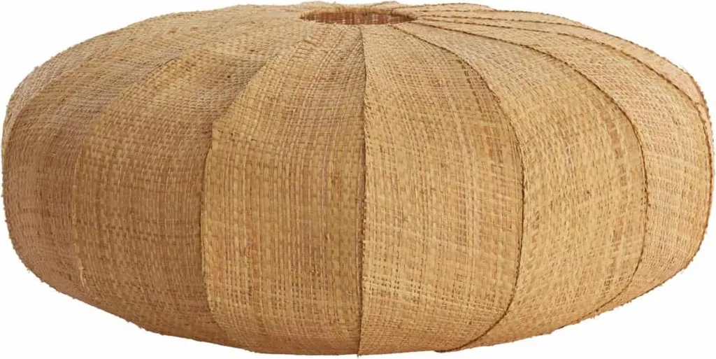 Abat-jour Rafika Light & Living Naturel Ø 50cm E27 Modèle 9208833