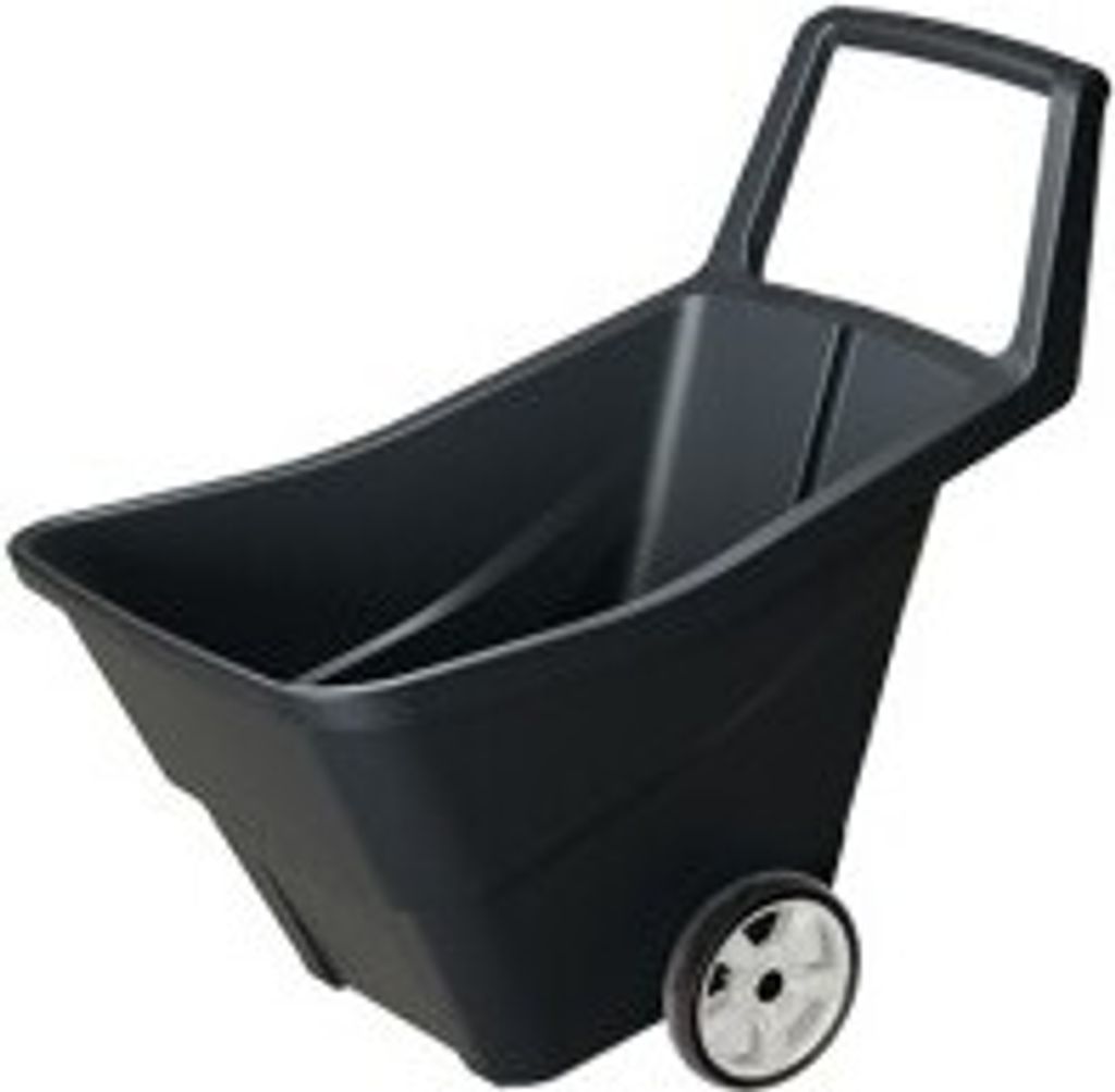 Gartentrolley Kübelschubkarre LOAD&GO 95 l - Schwarz Produktbild 