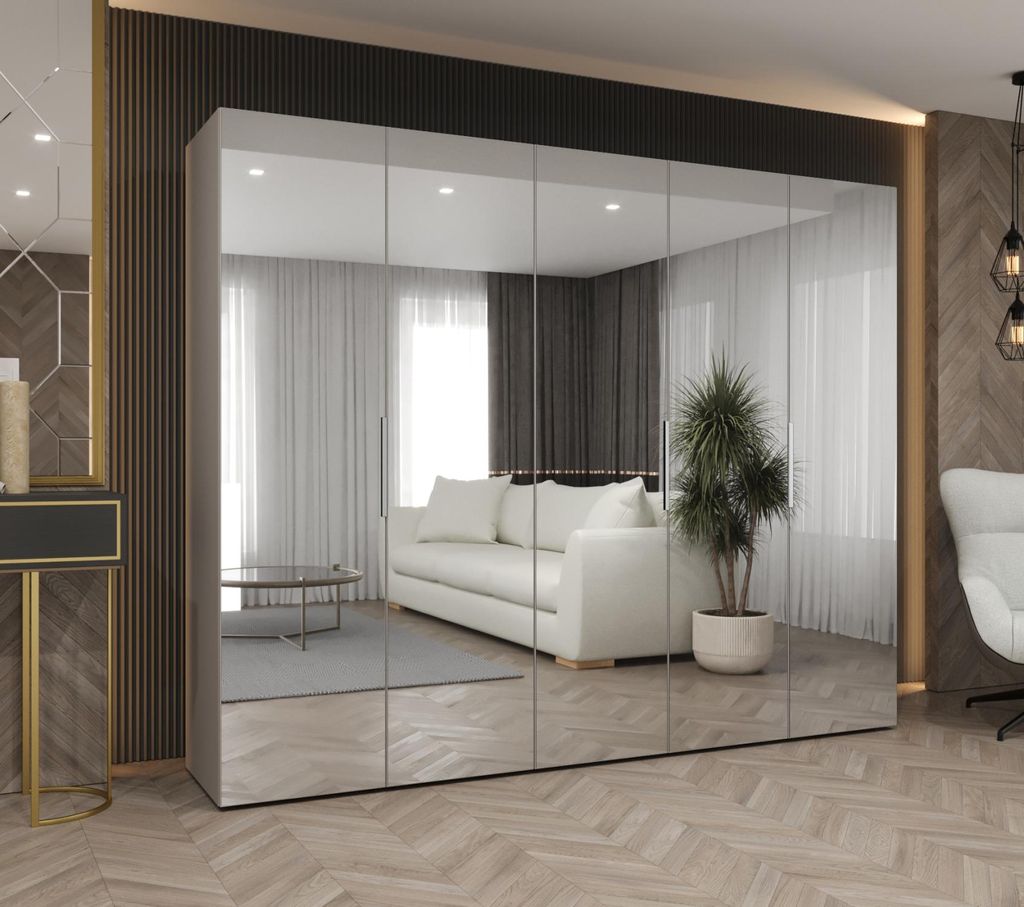 Spiegelschrank 250 cm RABIA - Kaschmir