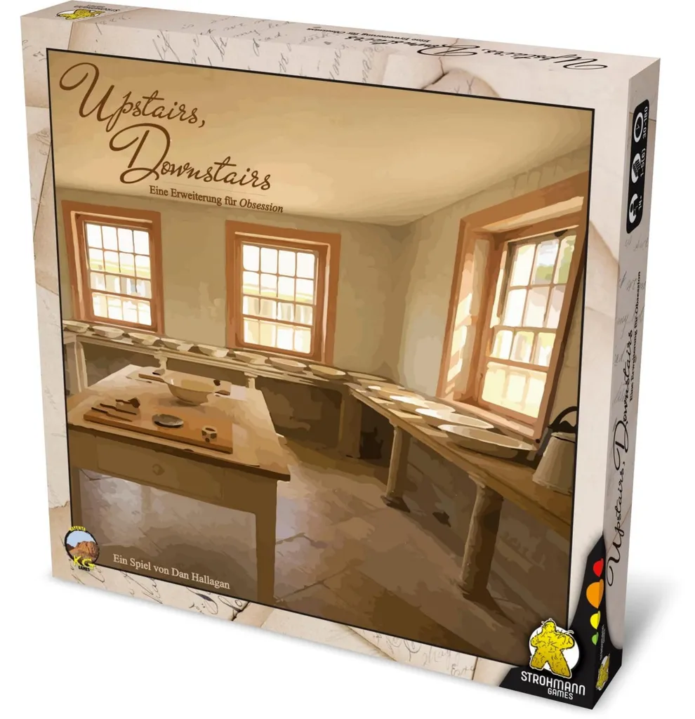Jouer à Obsession avec l'extension Upstairs, Downstairs : Plus de Défis