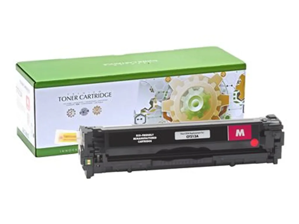 Toner laser magenta remanufacturé pour imprimante de bureau HP