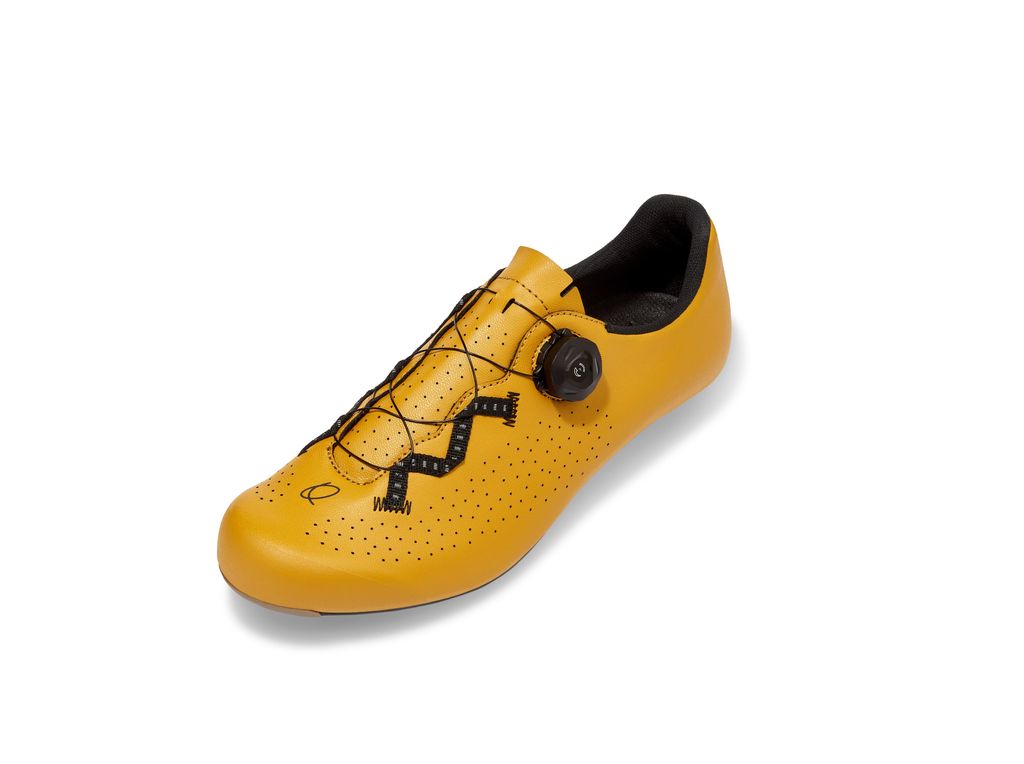 ESCAPE ROAD Rennradschuh Carbon AMBER Größe 38 mit Instant-Release-Funktion
