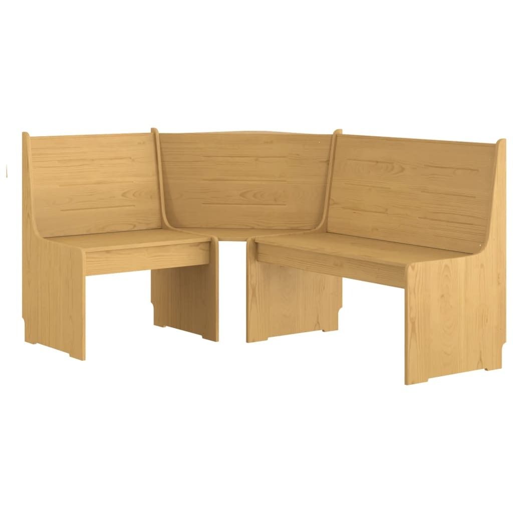 "SummerSchlussverkauf"Bank 1PC - Zeitloses Design - Esszimmerbank - Eckbank REINE - 151cm Honigbraun Massivholz Kiefer - Sitzbänke NEU 2026 481827
