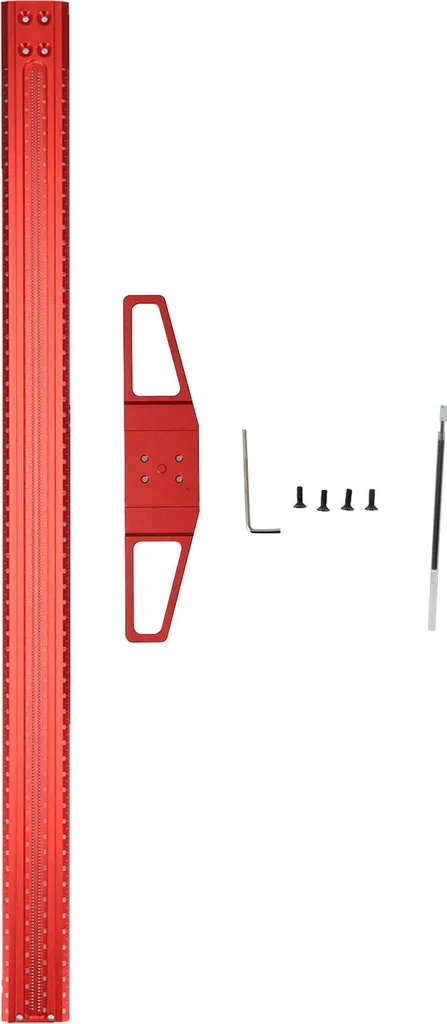 Règle en T en aluminium aéronautique T600 avec guide de perçage