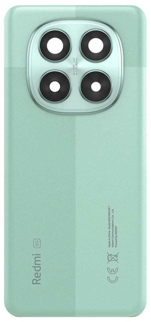 Xiaomi, Akkudeckel Service Pack für Xiaomi Redmi Note 14 Pro 5G, Grün