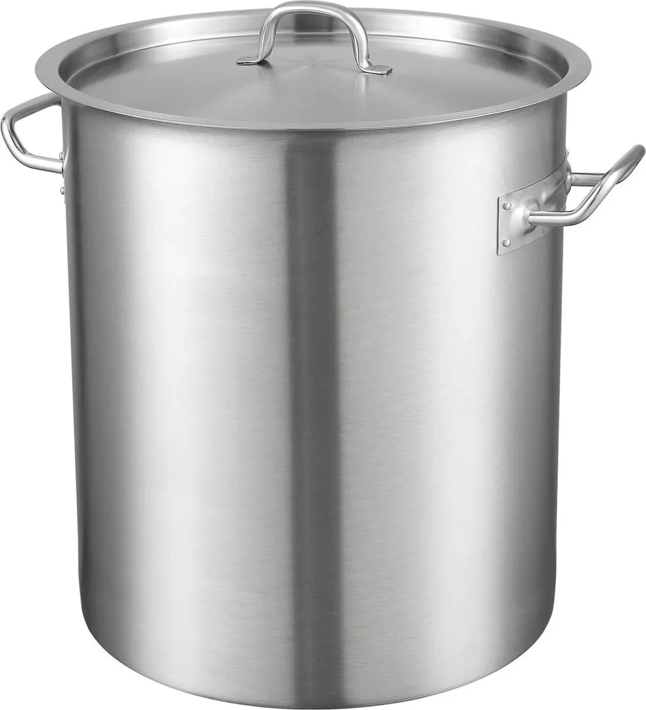 Marmite pour événements 42L, casserole inox géante pour collectivité
