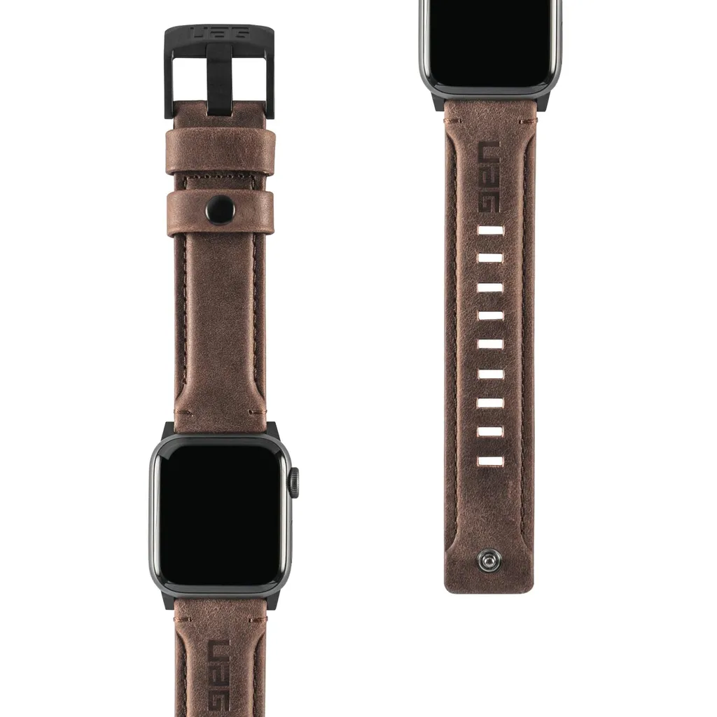 Cinturino UAG Pelle Apple Watch 38mm 40mm | Stile Italiano e Acciaio