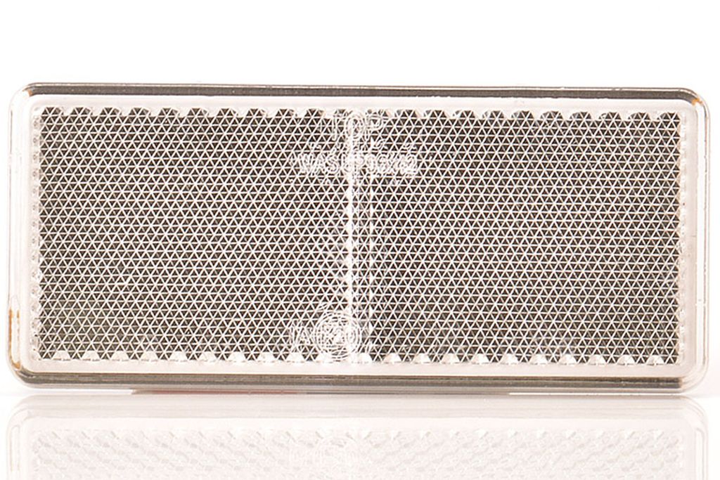 Reflexní prvek 96 x 42 mm, přední strana s lepicí páskou Obrázek produktu 