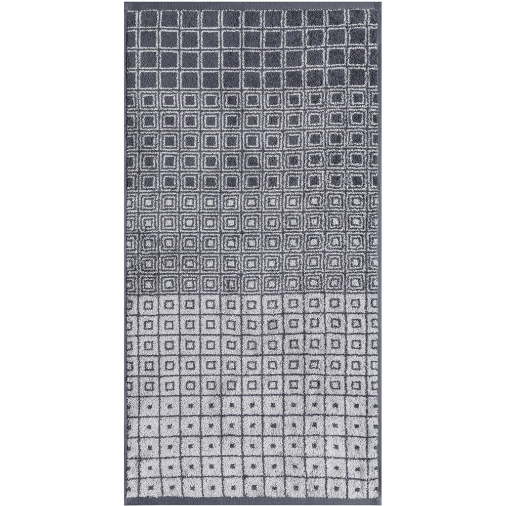 Egeria Duschtuch - Kaya 70 x 140 cm grau weich & angenehm zur Haut