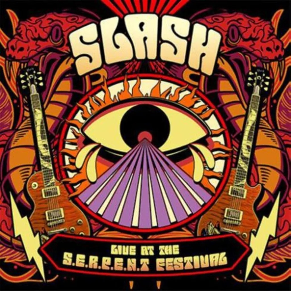 Slash Album Live S.E.R.P.E.N.T Festival 3 LP avec Pochette Gatefold
