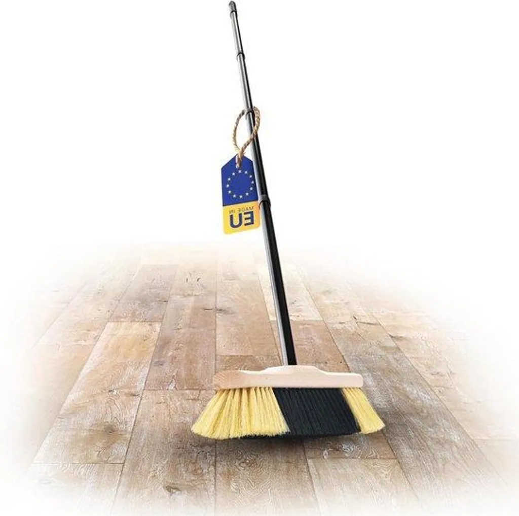 Balayette anti-rayures pour parquet, poils souples et fibres fines