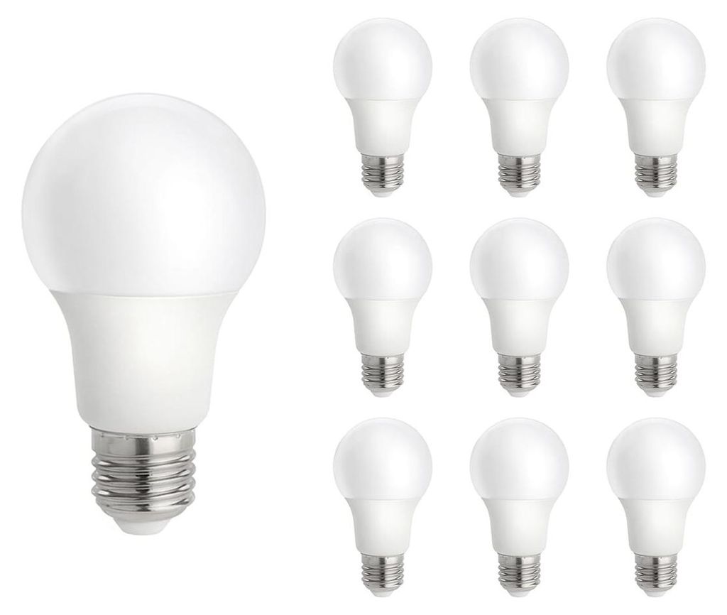 Spectrum LED Peerlamp A60 E27 Mat - 9W 820lm 3000K - Productafbeelding 