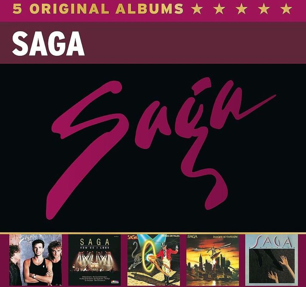 Saga-5 Original Albums