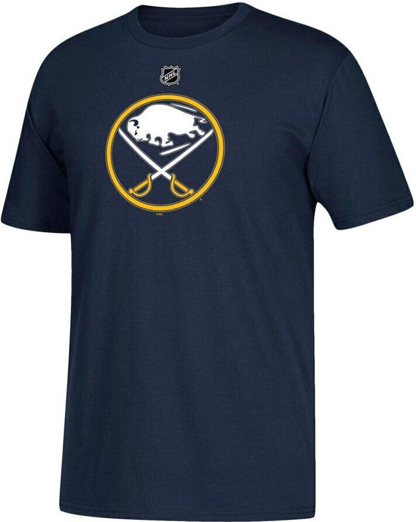 NHL T-Shirt Buffalo Sabres Jack Eichel 15 navy Eishockey T Tee M